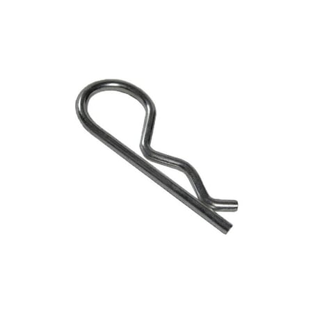 Heritage Industrial Bridge Cotter Pin, 0.177 in Dia, 3-1/4 in L, Spring Wire, PK 1 BP-206
